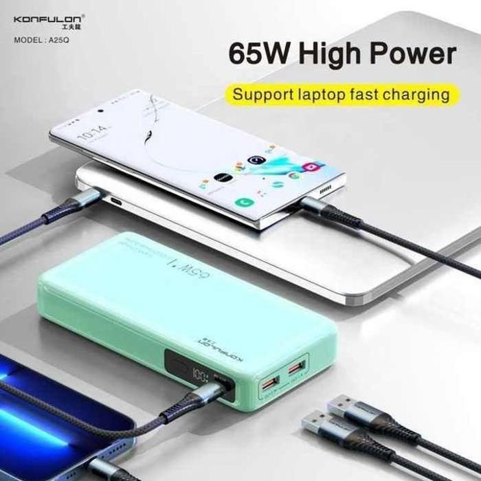 PowerBank 20000Mah  65w avec LCD Display