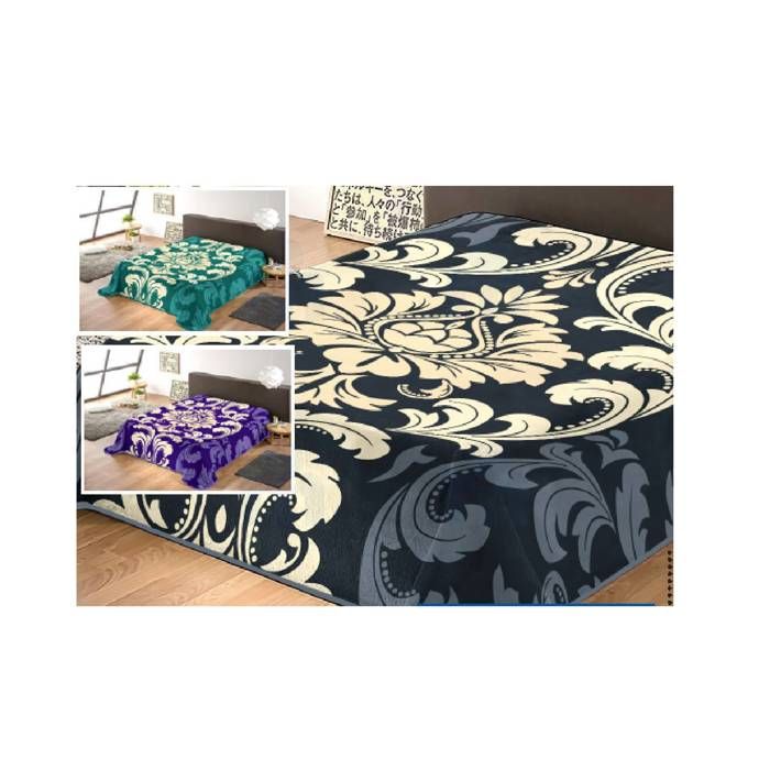 Couverture classique imprimée 200x220cm - TOP HOME