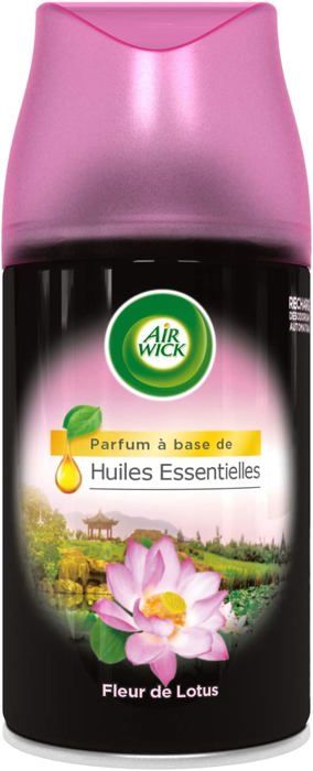 AIR WICK RECHARGE FRESHMATIC HUILES ESSENTIELLES FLEUR DE LOTUS