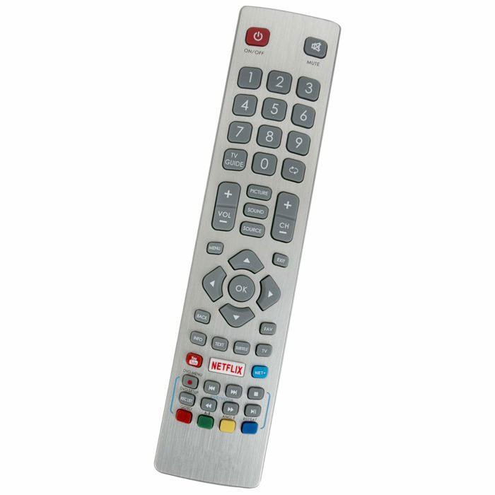Telecommande universelle pour Tous Tv Sharp Led  Lcd HD / Smart TV utilisable immédiatement
