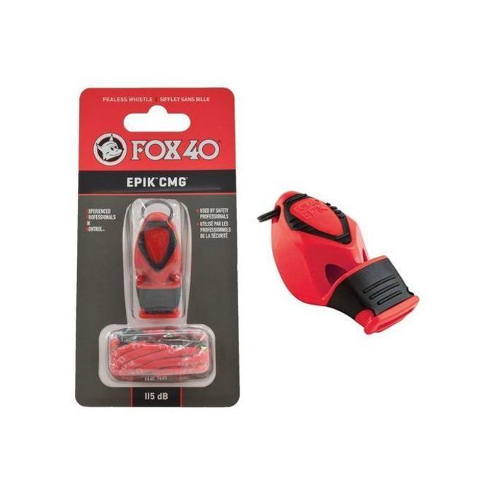 Sifflet pro FOX 40 Epik CMG rouge