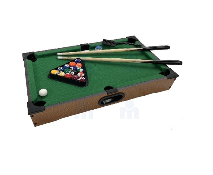 Jeu de table billard 51x30,8x9,2 cm en bois