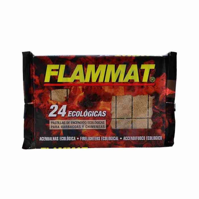 Allume-feu écologique x24 cubes - FLAMMAT