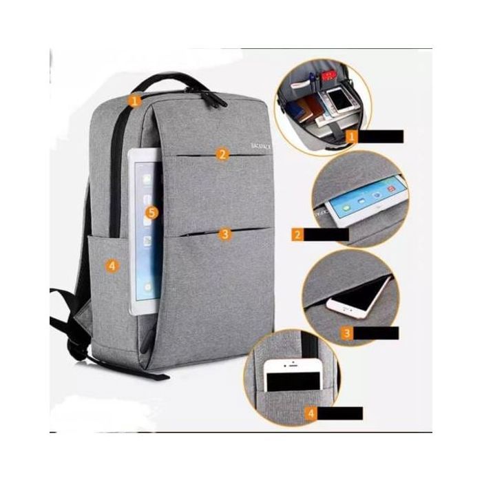 Sac a Dos PC Portable pour Affaire, Scolaire avec port de charge USB