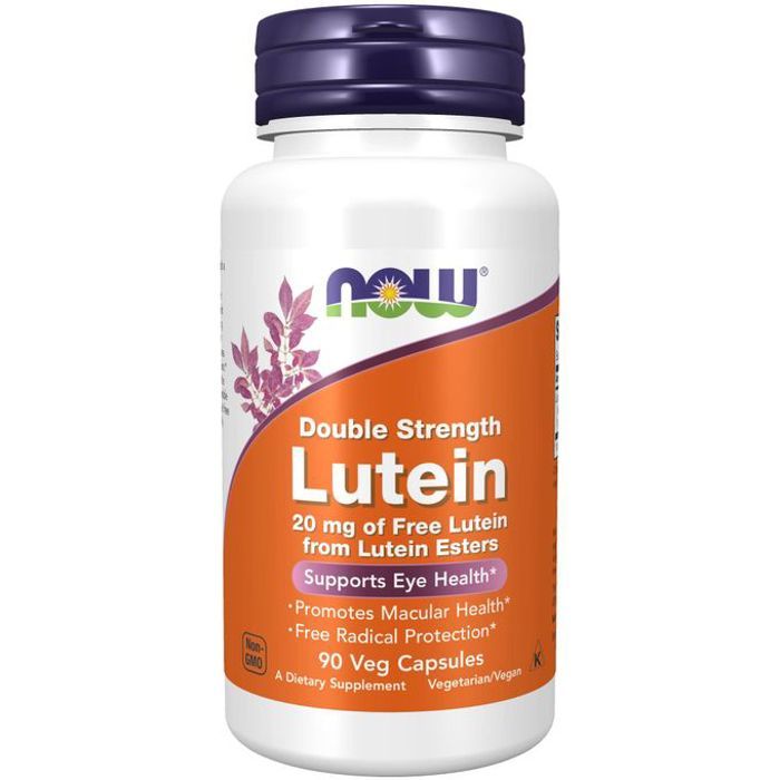 Lutéine 20 mg de lutéine libre à partir d'esters de lutein -90 gélules végétales