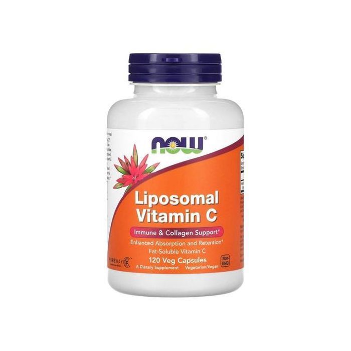 Vitamine C liposomale, 1000 mg, 120 capsules végétariennes