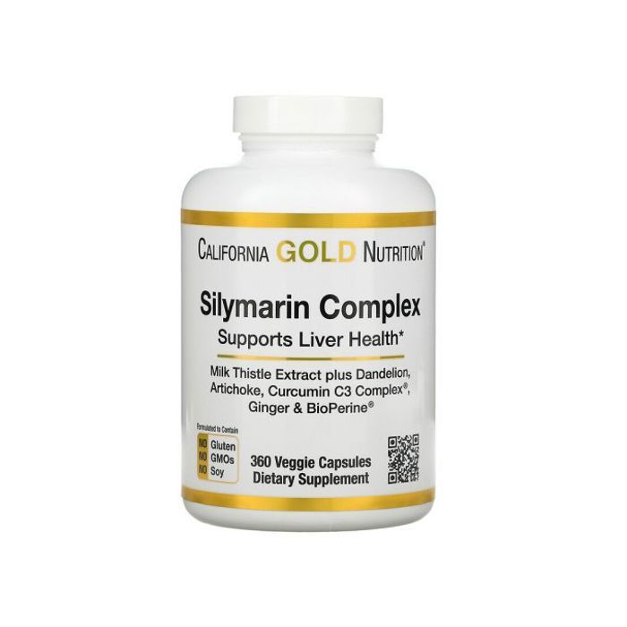 SILYMARIN 300 MG 360 CAPSULES + MILK THISTLE + CURCUMIN + BIOPÉRINE > DÉTOX DU FOIE