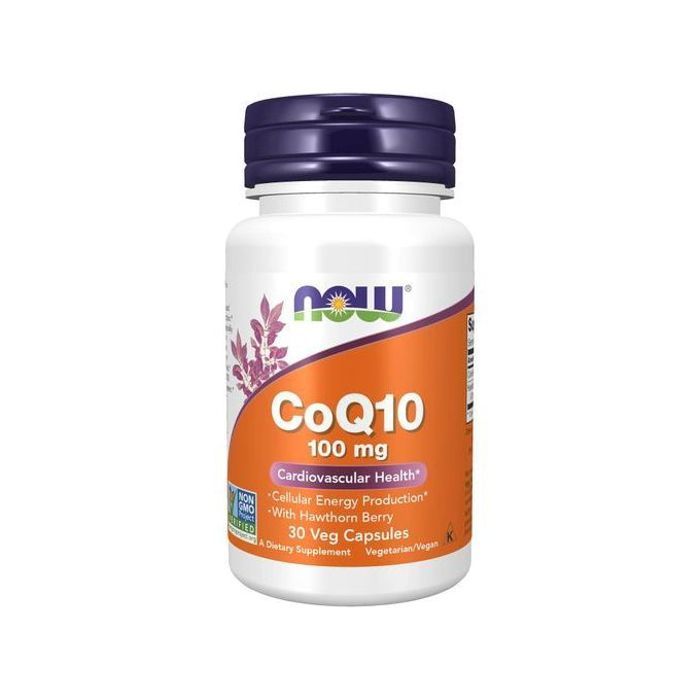 CoQ10 , Coenzyme Q10 100 mg, 30 capsules végétariennes [SANTÉ CŒUR + ÉNERGIE]