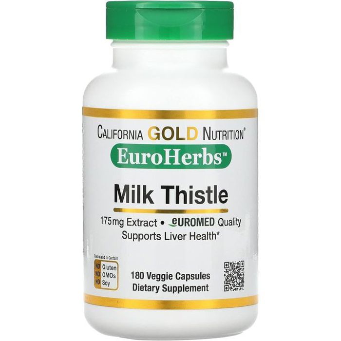 Extrait de chardon-Marie 175 mg180 capsules végétariennes - milk thistle