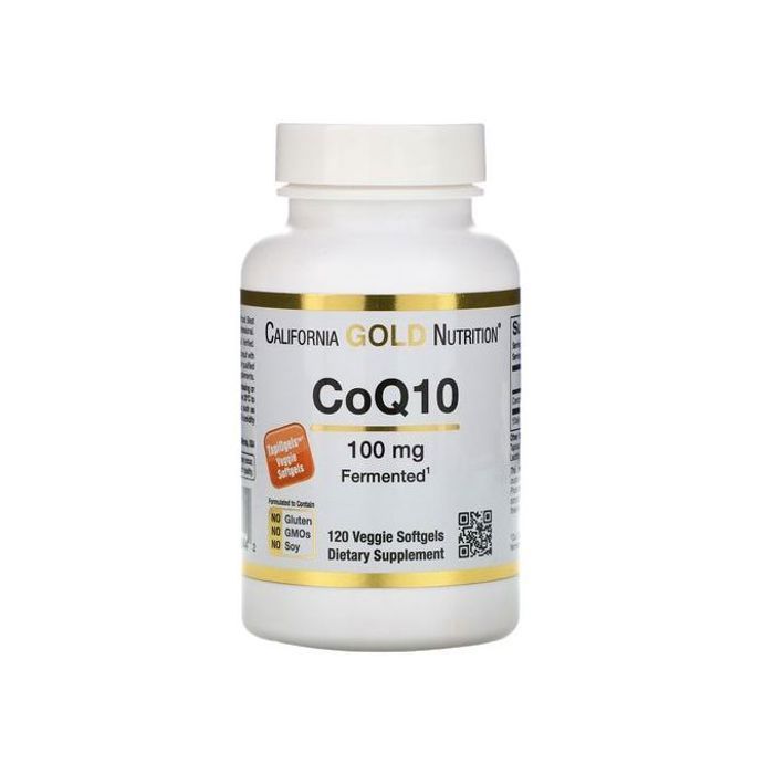 CoQ10, 100 mg, 120 gélules végétales, santé du cœur + énergie - Made in USA