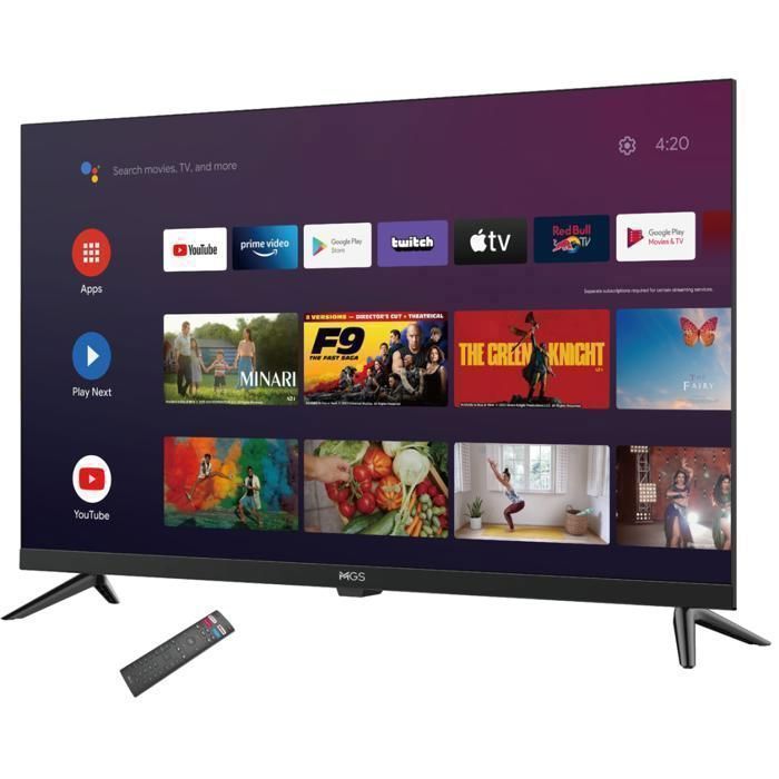 Téléviseur 32" - MGS - M932231 - HD - Smart TV - S2T2 - Design Élégant