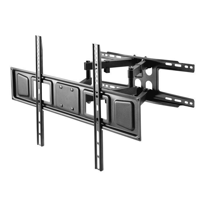 Support Mural TV Double Bras Articulé 32"-70" – Modèle MTB-0521B MGS – Ultra Résistant