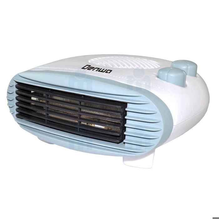 Chauffage électrique soufflant - DENWA - FH-241 - 800-2000W - Thermostat électronique - Blanc