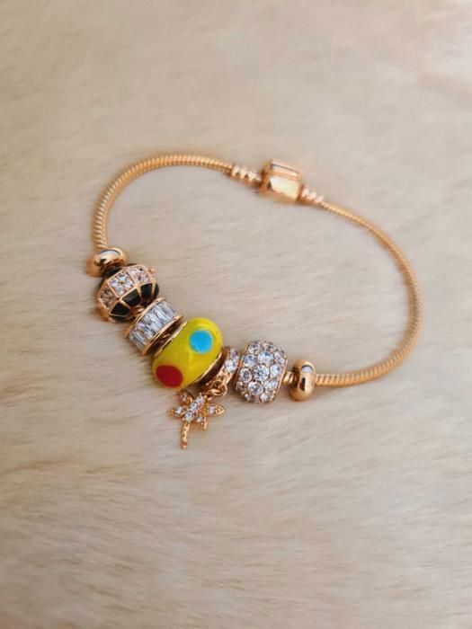 BRACELET EN ACIER INOXYDABLE ROSE GOLD