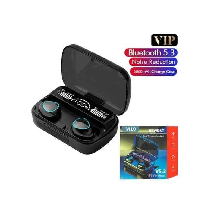 Casque Bluetooth 5.1 véritable casque Bluetooth sans fil power Bank M10 PRO