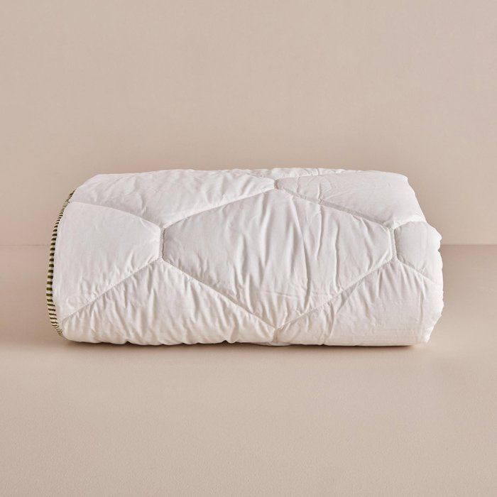 Couette bébé en bambou blanc (95x145 cm)