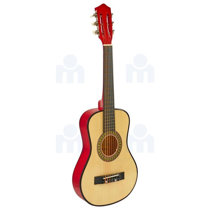 Guitare en bois nylon 76 cm avec corde de base couleur - ONE TWO FUN