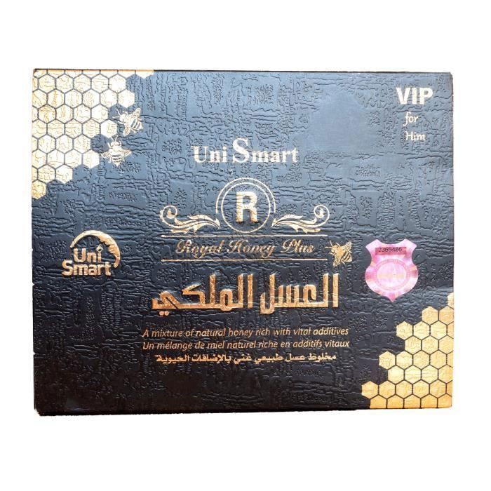 UNISMART - Miel aux éléments naturels - 12 sachets de 18gr.