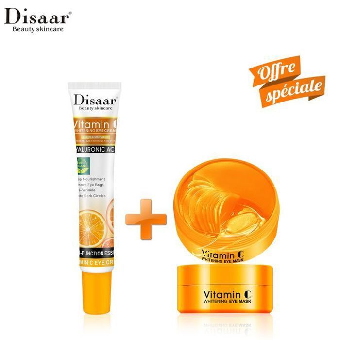 Disaar Crème et masques pour les yeux, supprimer les cernes à la base de la vitamine C