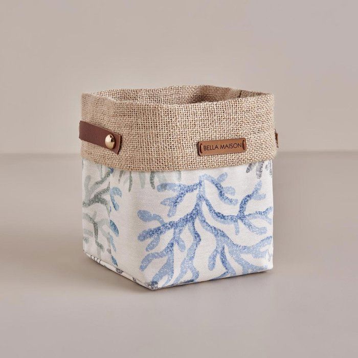 Marin Coralia Panier Organisateur Bleu (22x18 cm)