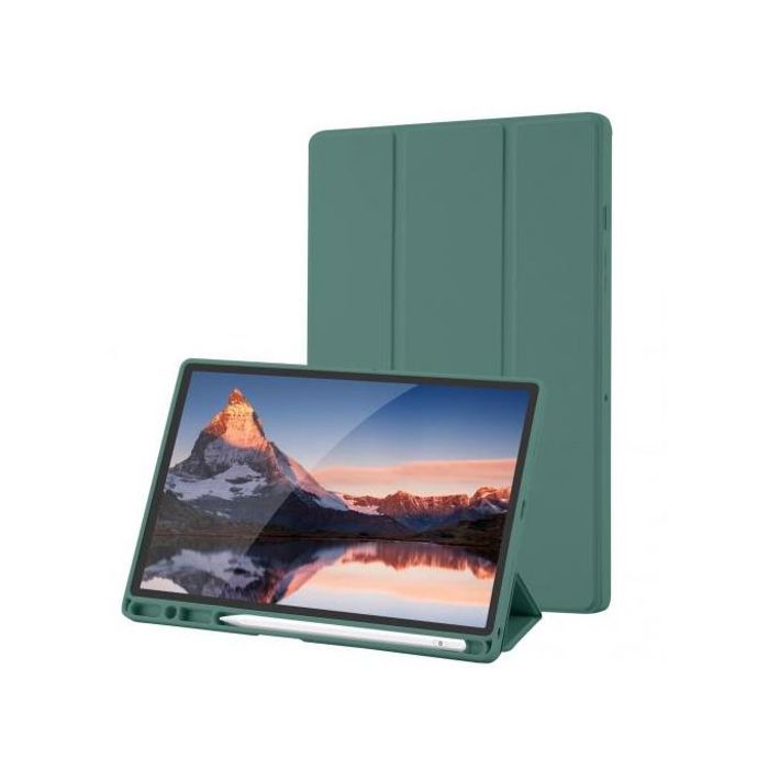 Coque pour tablette - Samsung - Galaxy Tab A8 10.5' 2021 - TPU - Vert - Avec porte-stylo