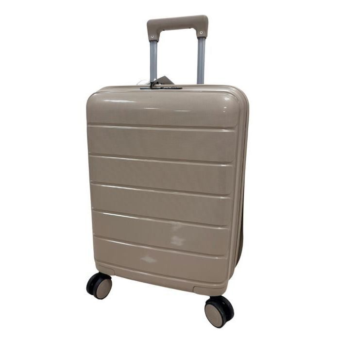 VALISE SYDNEY A BASE PP 70 CM BEIGE GRANDE