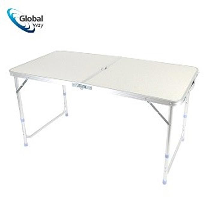 TABLE PLIABLE BLANC 120X60X70CM PAIR24