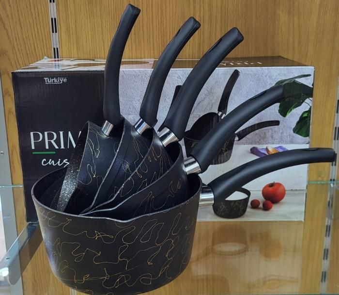 PRIMA SET DE 5 CASSEROLES EN GRANITE