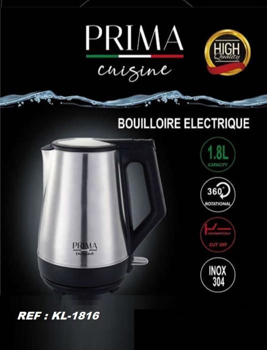 BOUILLOIRE ÉLECTRIQUE 1,8L