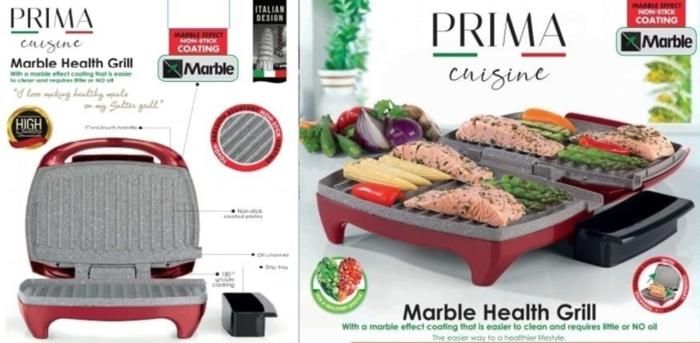 PRIMA PANINI GRILL ROUGE 1280W