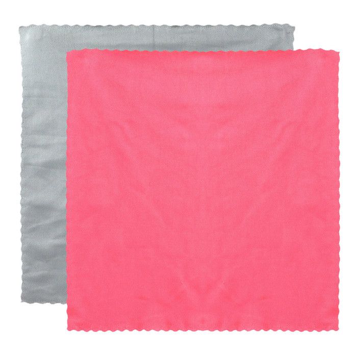 2 Chiffons microfibre spécial surfaces en verre