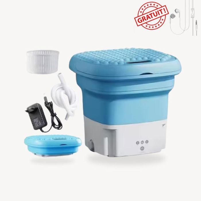 La Machine à Laver Pliable BLEU