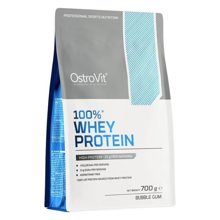 100% Whey Protein 700 g bubble-gum