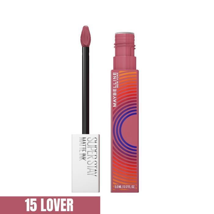 Rouge à Lèvres - MAYBELLINE - Superstay Matte INK - Teinte 15 LOVER - 5 ML - Fini mat velouté