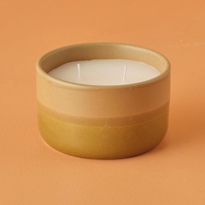 Bougie parfumée - BELLA MAISON - Lait d'avocat - 2 mèches - 670 gr - 12x12x7 cm