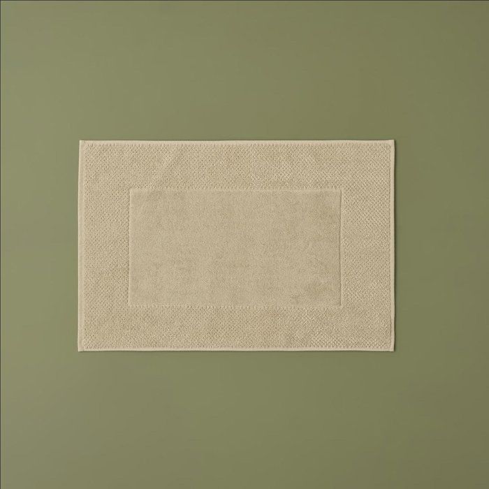 Serviette de pied pur coton 100% Beige (50x70 cm)