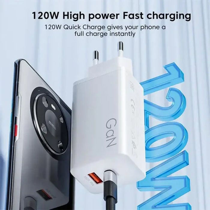 chargeur 120W USB-C GaN