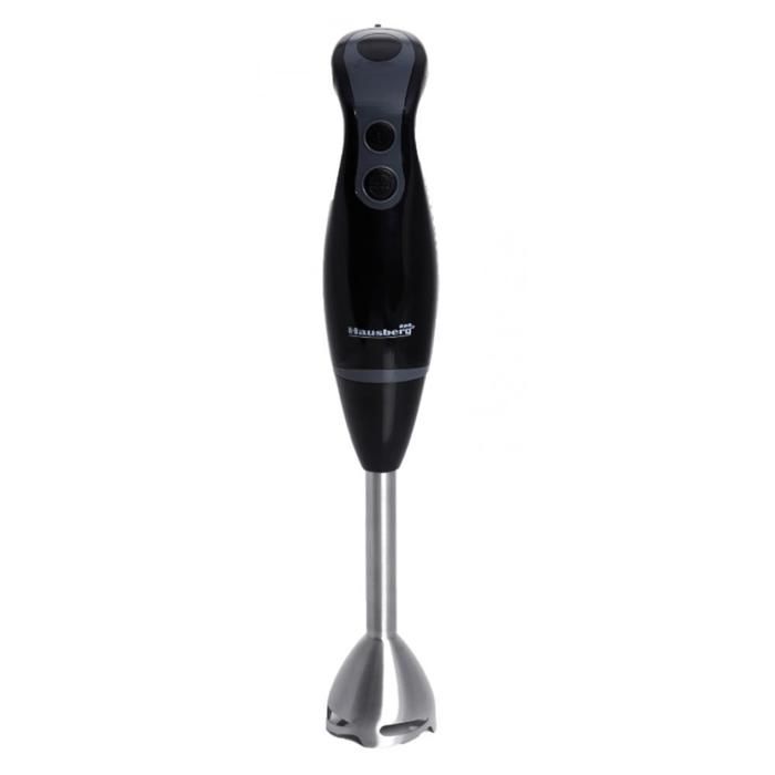 Mixeur plongeant Hausberg Zwart HB-7672NG