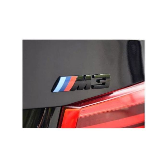 logo 3d motorsport, insigne autocollant pour voiture bmw