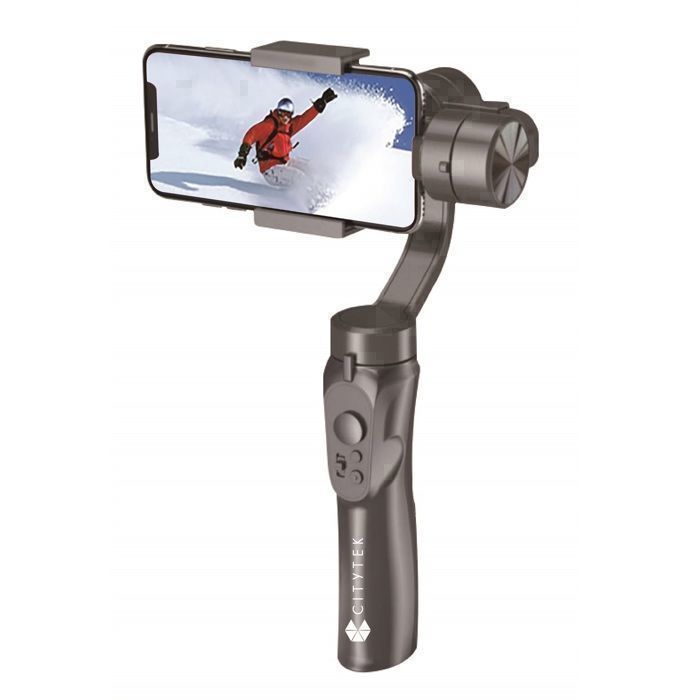 Stabilisateur gimbal bluetooth 3axes MF109228 - CITYTEK