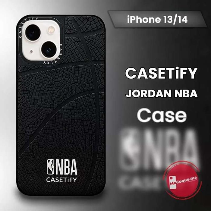 Coque iPhone 13 / 14 Normal 3D Casetify NBA