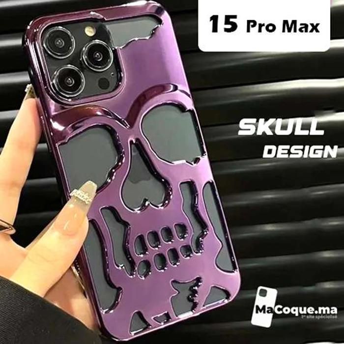 Purple Coque iPhone 15 Pro Max MagSafe/Magnétique/Support Caméra