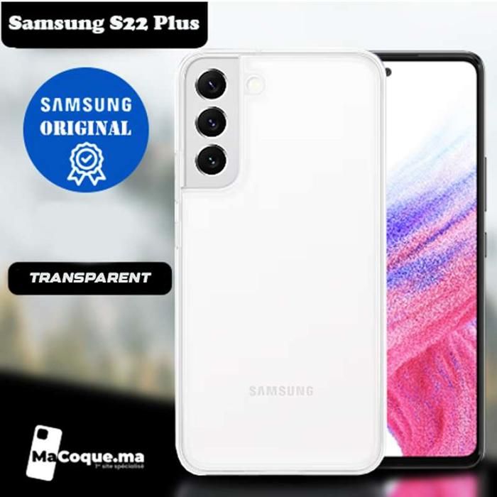 ORIGINAL SAMSUNG Coque Samsung S22 Plus Transparent