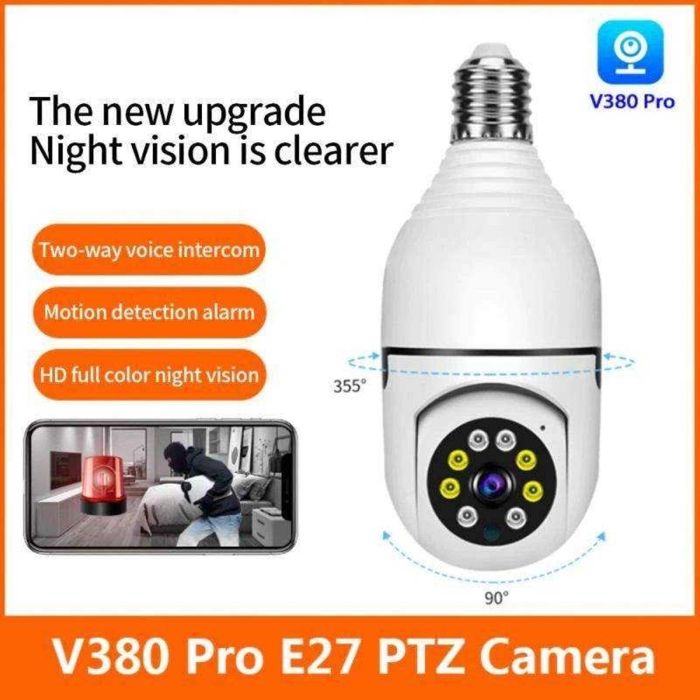Wifi Smart Net camera 360 Degree 1080P Wireless Home Security IP Camera app v380 pro
