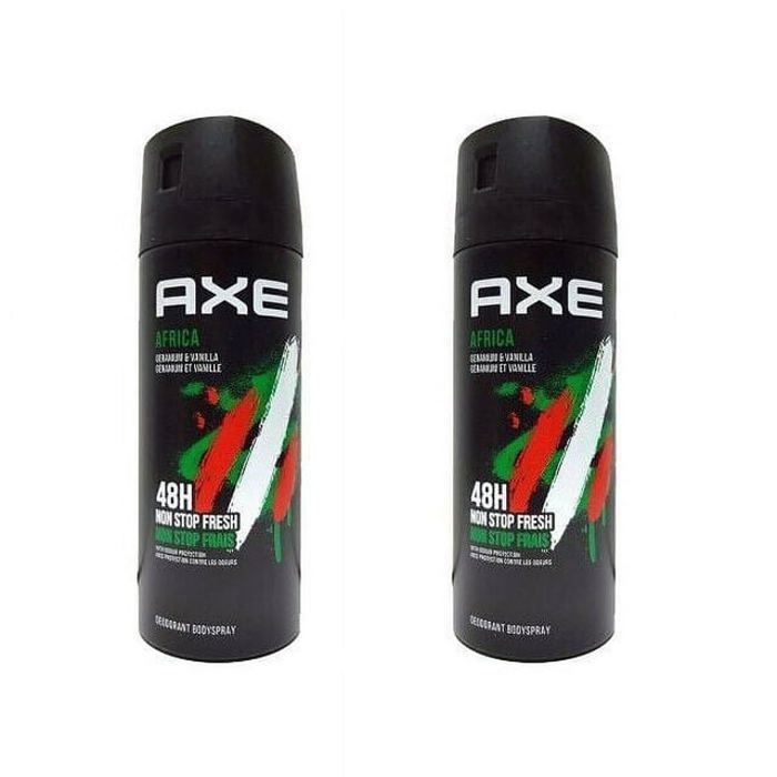 Lot de 2 Déodorants AXE Africa 150 ml – Fraîcheur longue durée