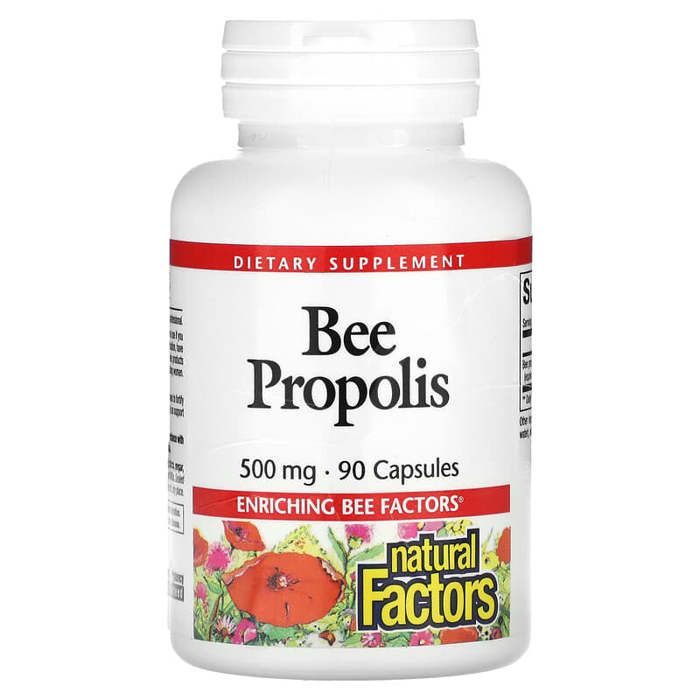 Bee Propolis, 500 mg, 90 Caps
