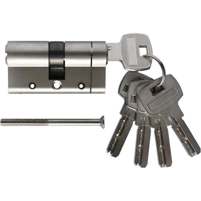 Cylindre Serrure Porte 5 clés