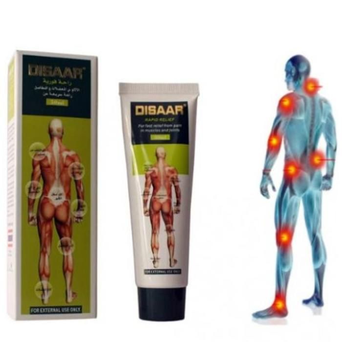 Disaar Pommade pour douleur musculaires, massage soulagement et les articulations
