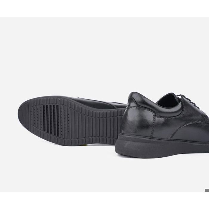Chaussures classiques - OPIYANE - Cuir noir - Confort exceptionnel - Semelle durable - Style intemporel - Marjane Mall - Image 2