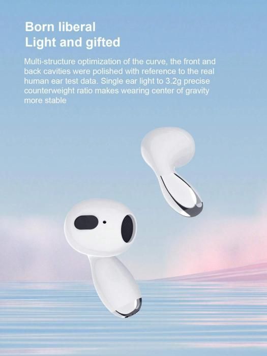 Écouteurs Sans Fil Tws In-Ear Water Drop Écouteurs Son Stéréo Hifi Portable